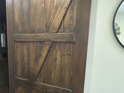 Custom Sliding Barn Door W/ Hardware