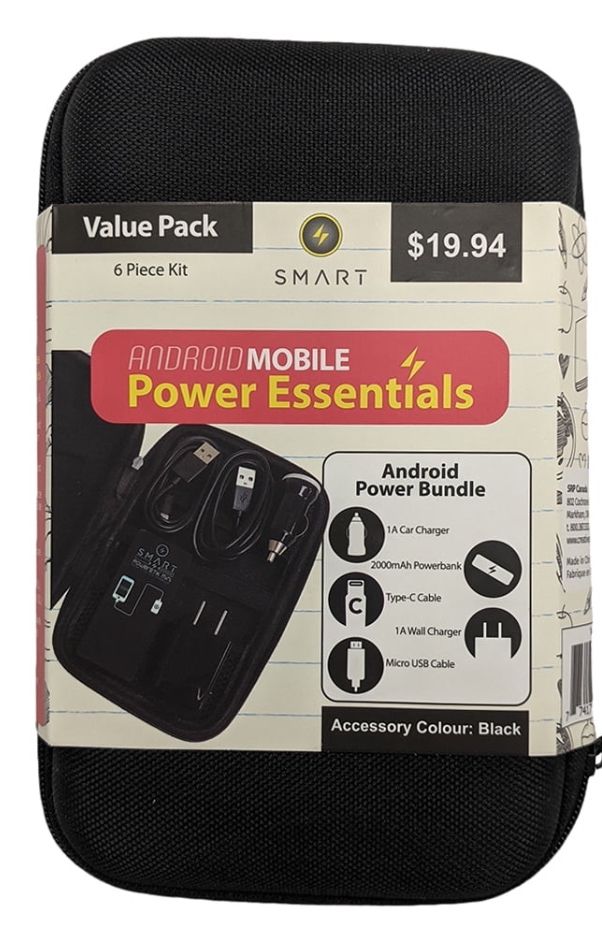 Android 6 Pc Chrger Power Bundle Car Charger, Powe