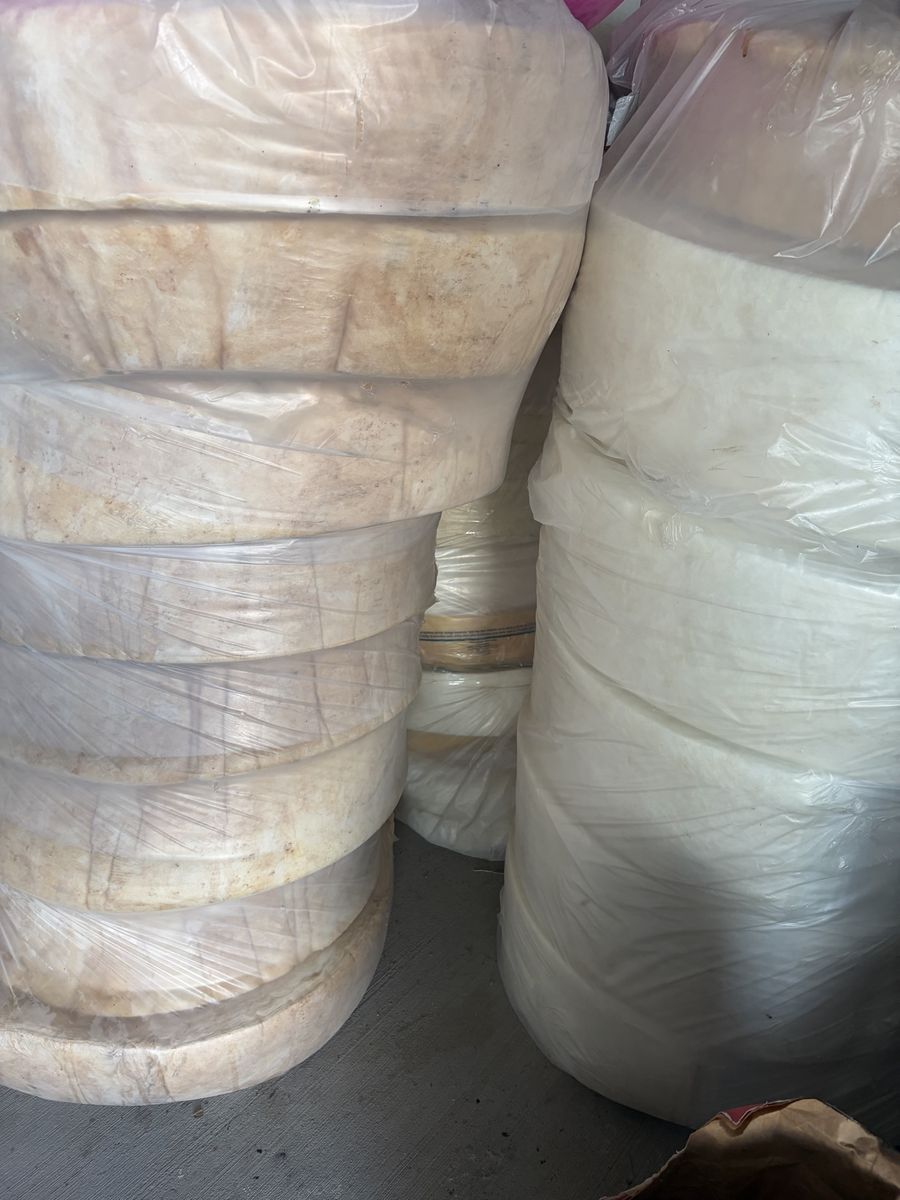 Unbranded Insulation Rolls/Strips - Assorted Sizes, Bulk Building Material