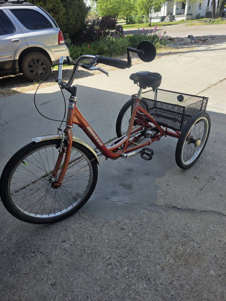3 wheeled bike