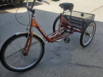 3 wheeled bike