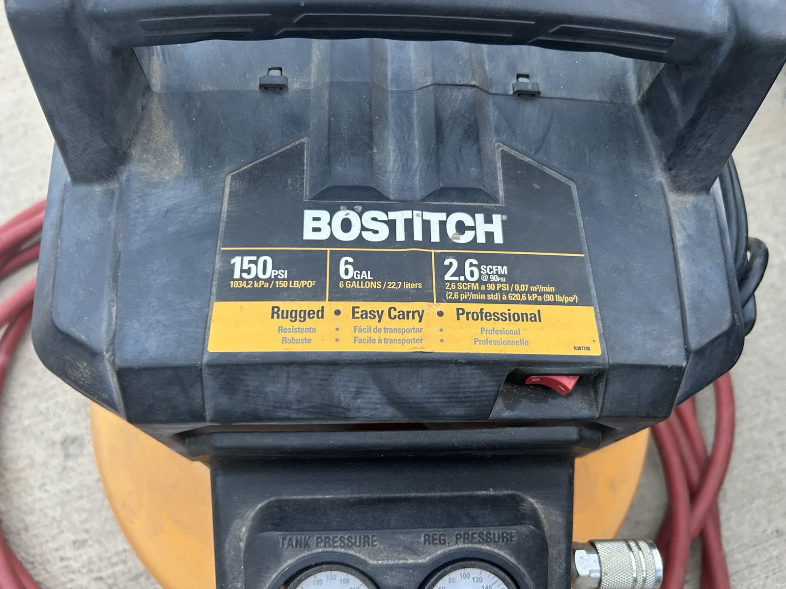 Bostich air compressor