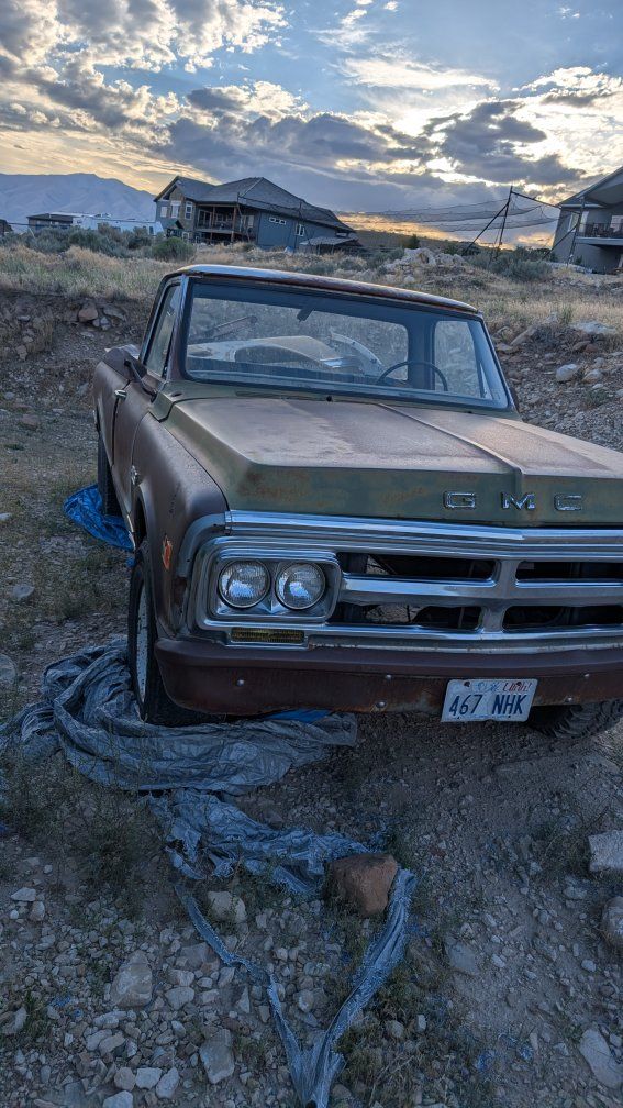 1972 and 1969 gmc