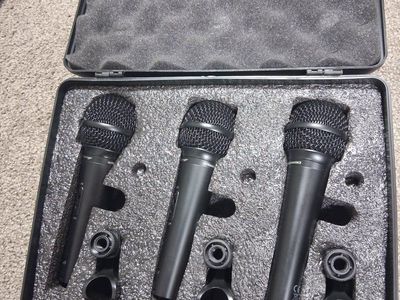 3 Pack of Behringer Microphones New!