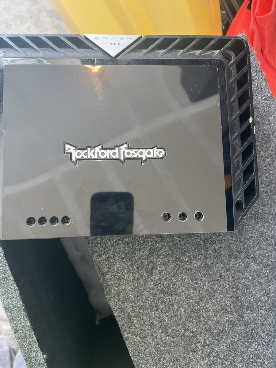 Rockford Fosgate Power T 400–2 Amplifier For Car