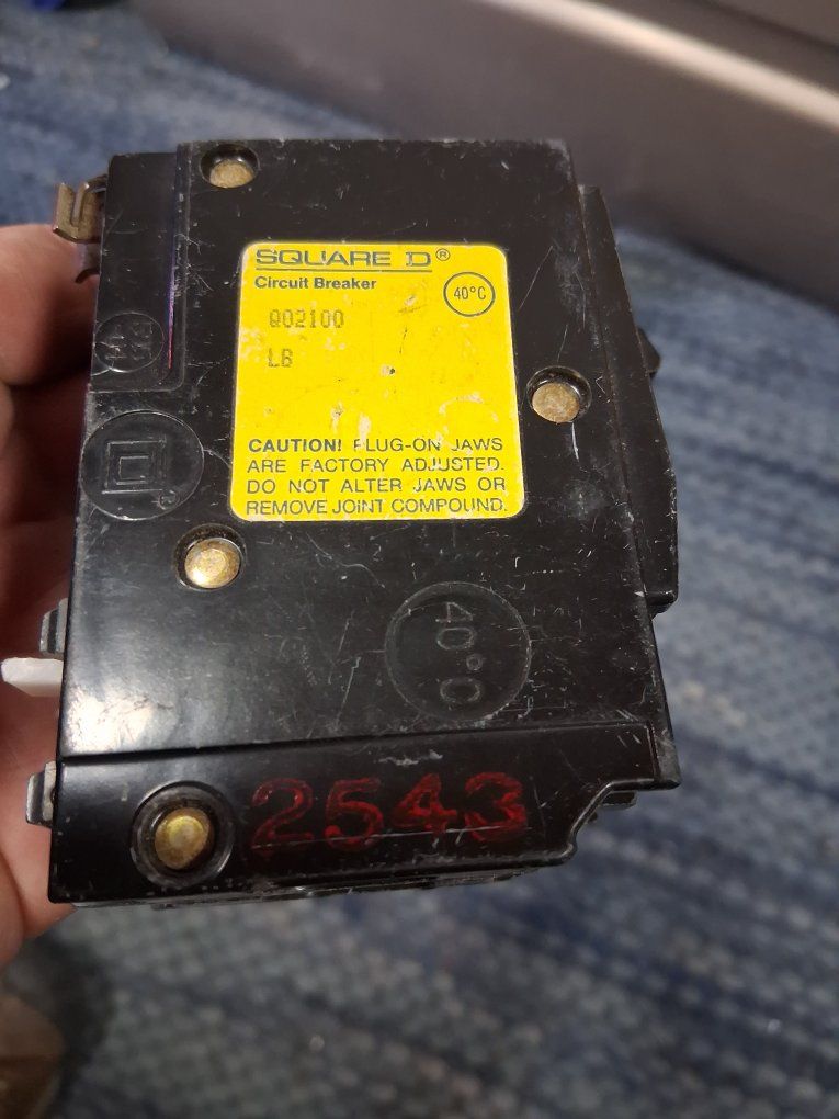 100 Amp Circuit Breaker Save $$$ Good!