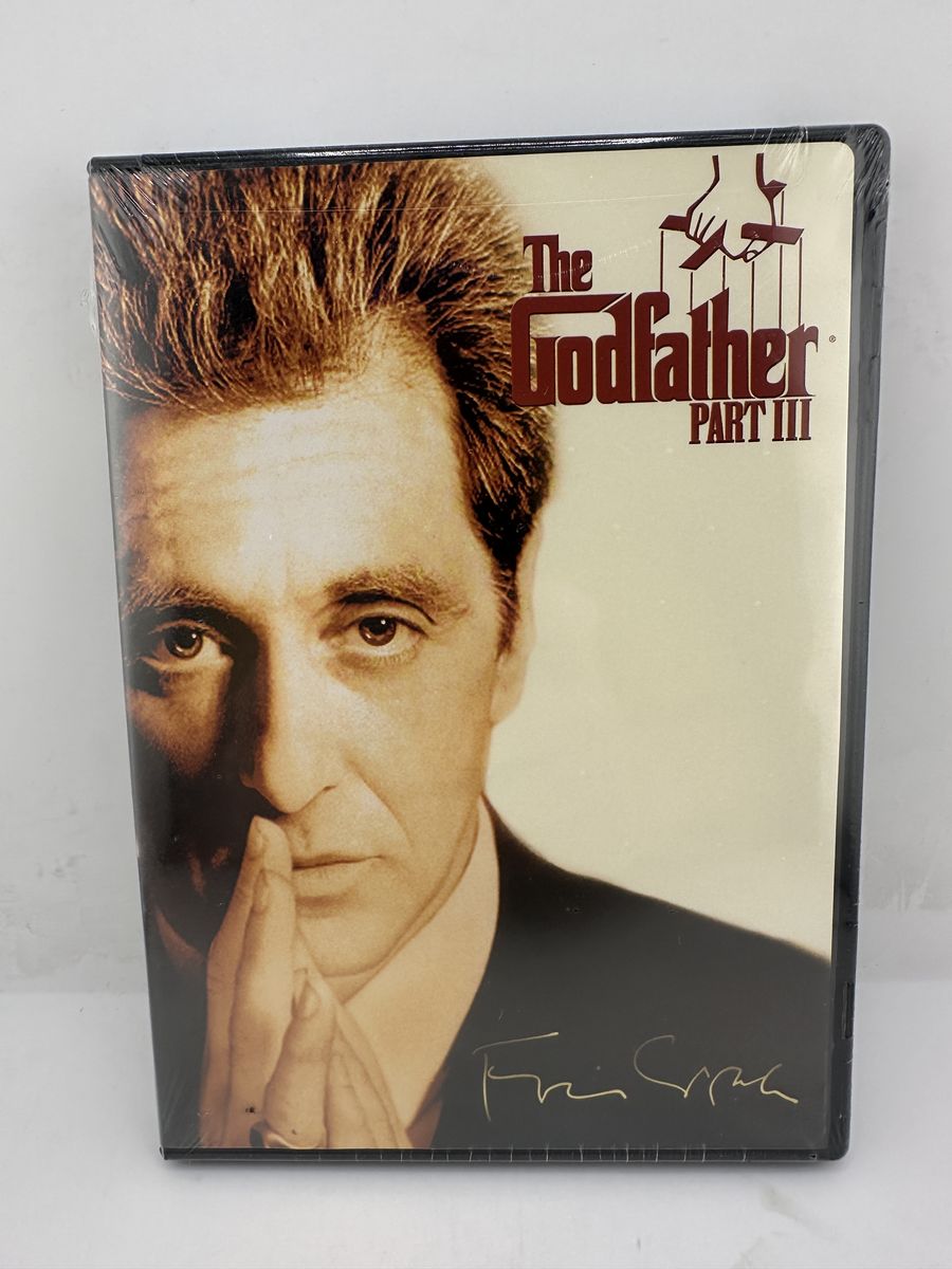 The Godfather Part III DVD New Sealed Al Pacino Francis Ford Coppola Widescreen