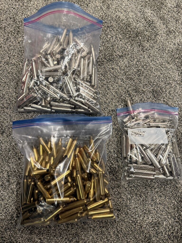 Once Fired .300 PRC Brass