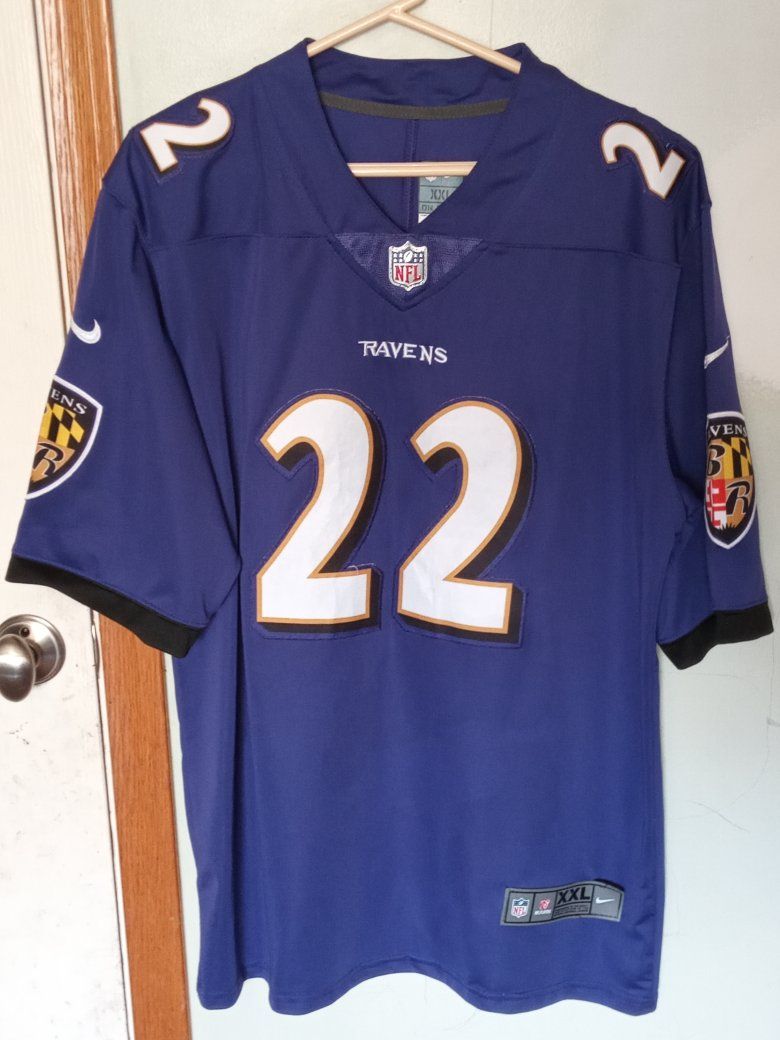 Nike Derrick Henry 22 Ravens Purple Game Jersey