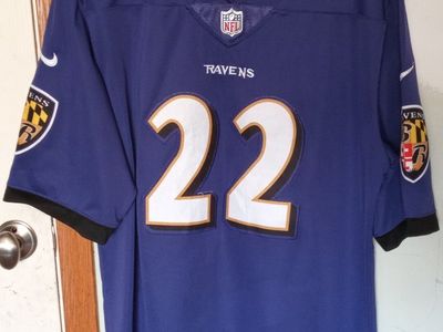 Nike Derrick Henry 22 Ravens Purple Game Jersey