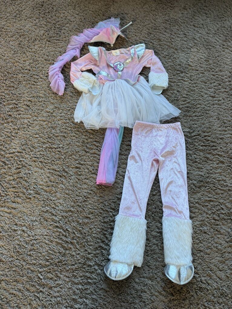 Unicorn Costume Size 7-8