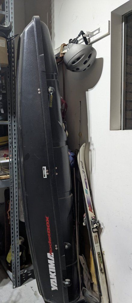 Yakima RocketBox 12 Cargo Roof Top Carrier - Used, Lockable Storage for Skis, Gear, Baby items, Luggage, etc.