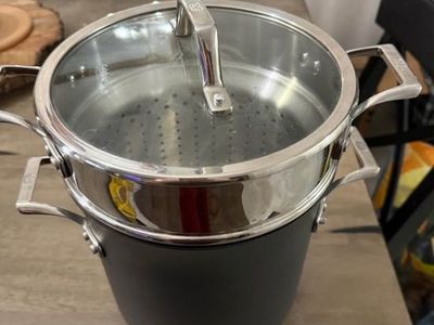 Calphalon pot and strainer set from Willams-Sonoma