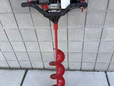 Eskimo Z51 Shark Ice Auger for Ice Fishing - Gas Powered - No Bag