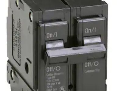 New 5 Pack Eaton 50amp 2 Pole Circuit Breakers