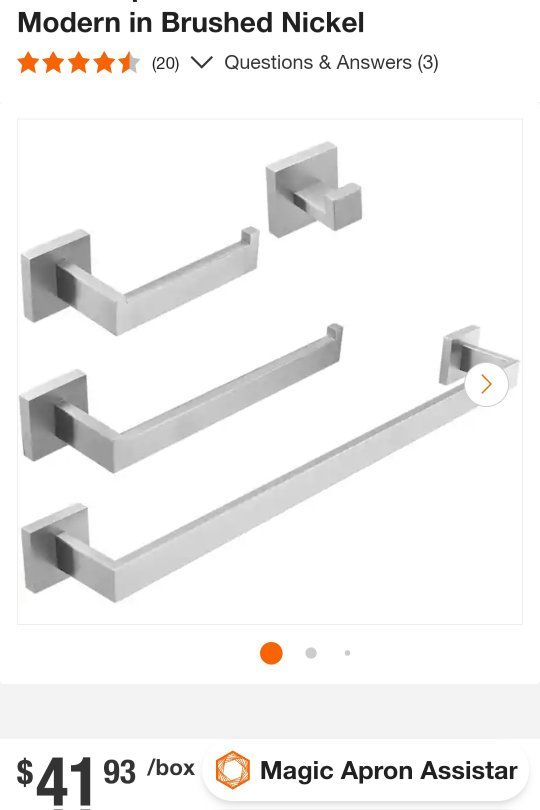 New! Bathroom Accessories