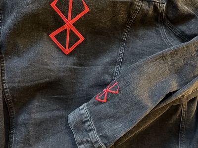 Black Berserk Jean Jacket