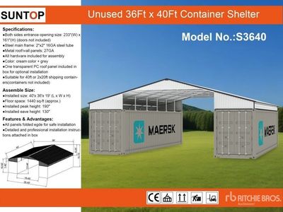 Shipping Container Roof Kits
