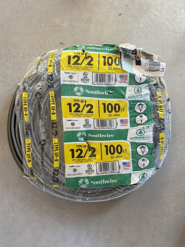 12/2 Romex UF-B (Burial Grade)
