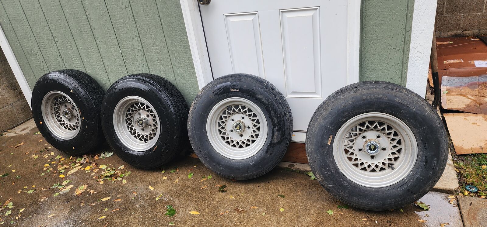 Vintage Appliance Wire Mag Wheels 14X7   5 on 4.75 GM Pattern