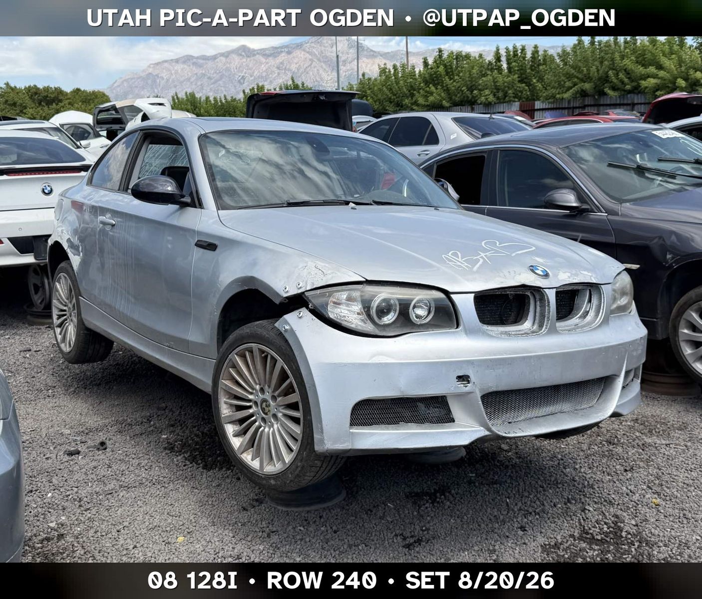 Just In! 2008 BMW 128i E87 Parts - UTPAP Ogden