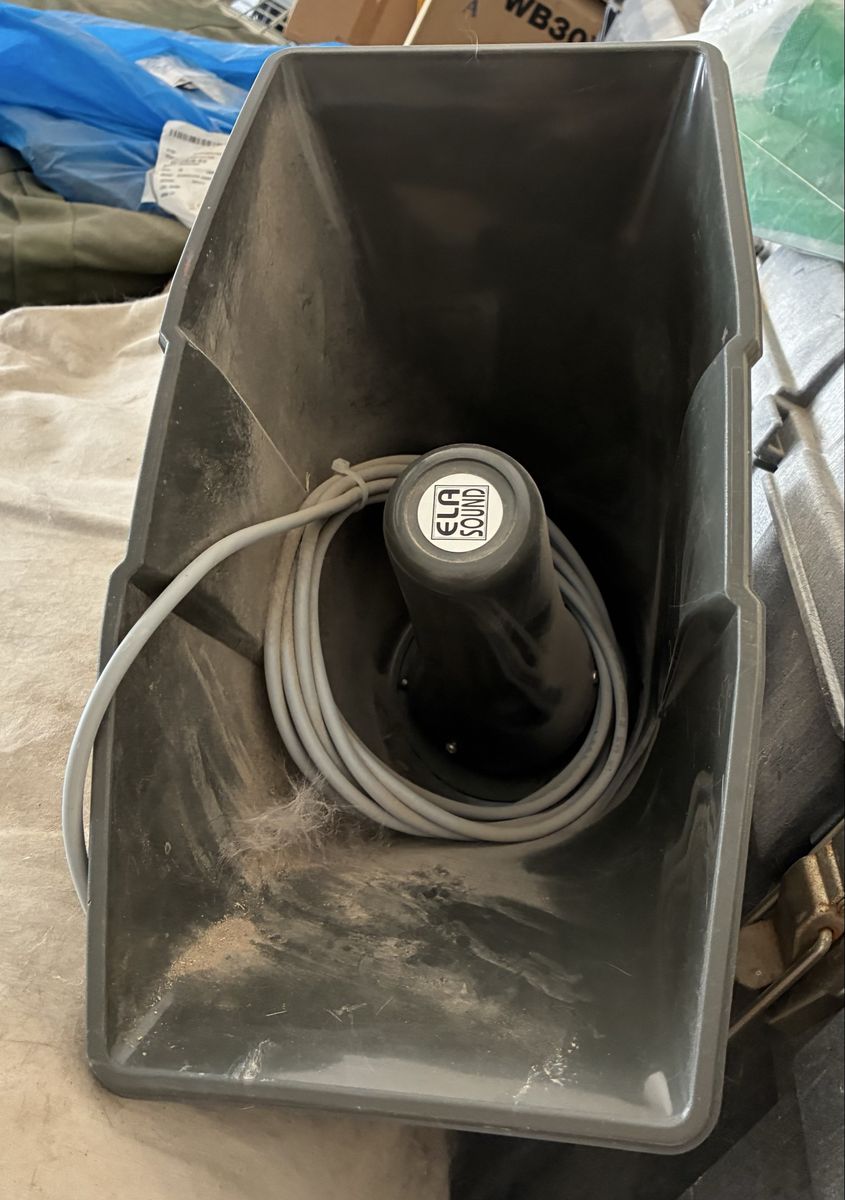 ELA Sound Weatherproof PA Paging Horn Speaker