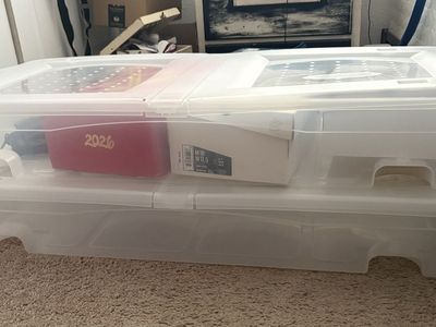 Rubbermade Under Bed Storage Bins