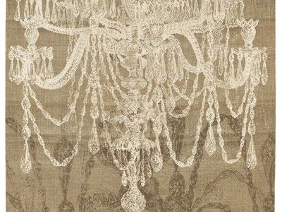 Signature Design by Ashley 'Blysse' Chandelier Wall Art