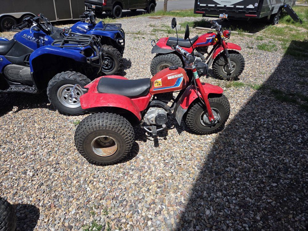 82 Honda 185 Three Wheeler