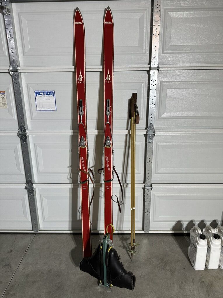 Vintage Cross Country Skis