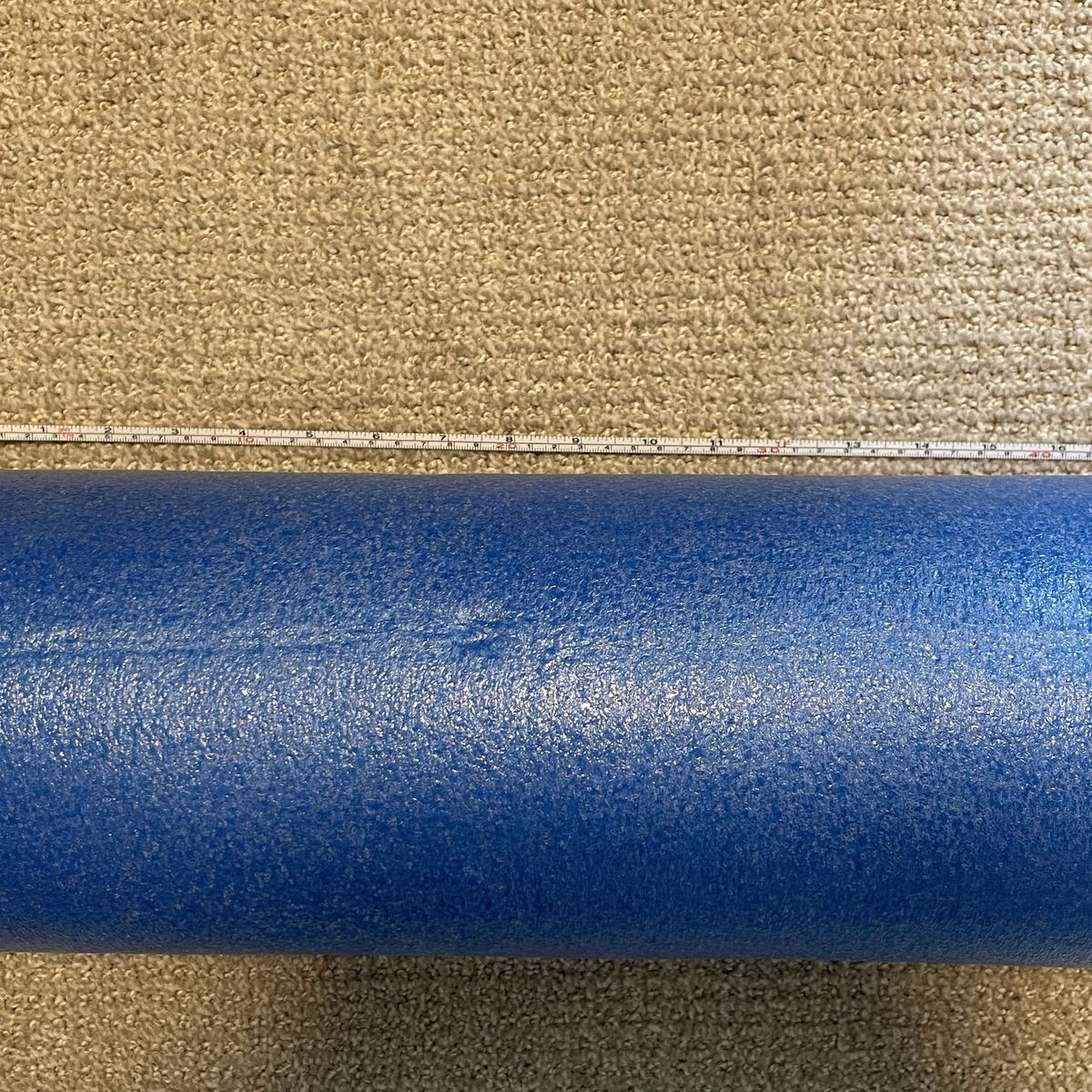 Blue Crane Foam Roller 6 inch diameter by 18 inch