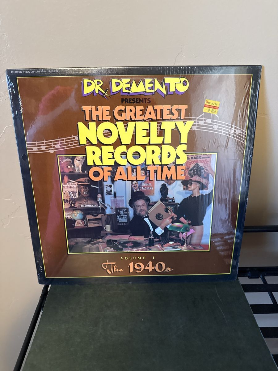 Dr. Demento Presents The Greatest Novelty Records Of All Time Volume I The 1940s Vinyl LP Rhino Records
