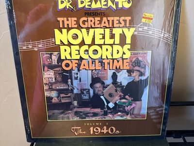 Dr. Demento Presents The Greatest Novelty Records Of All Time Volume I The 1940s Vinyl LP Rhino Records