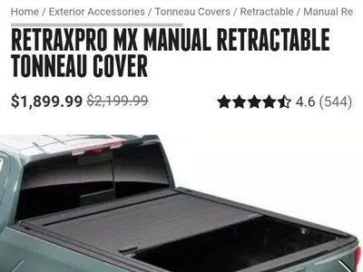 Retrax tonneau for Toyota Tacoma