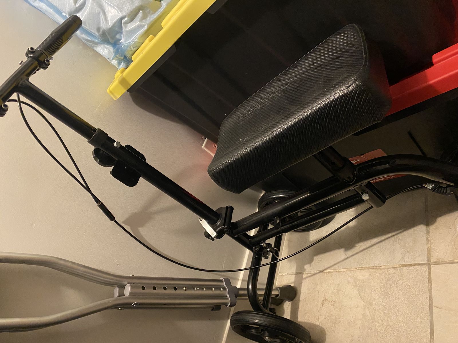 Mobility Knee scooter, Crutches & Boot
