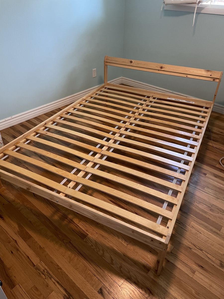 $30 Used IKEA full bed frame