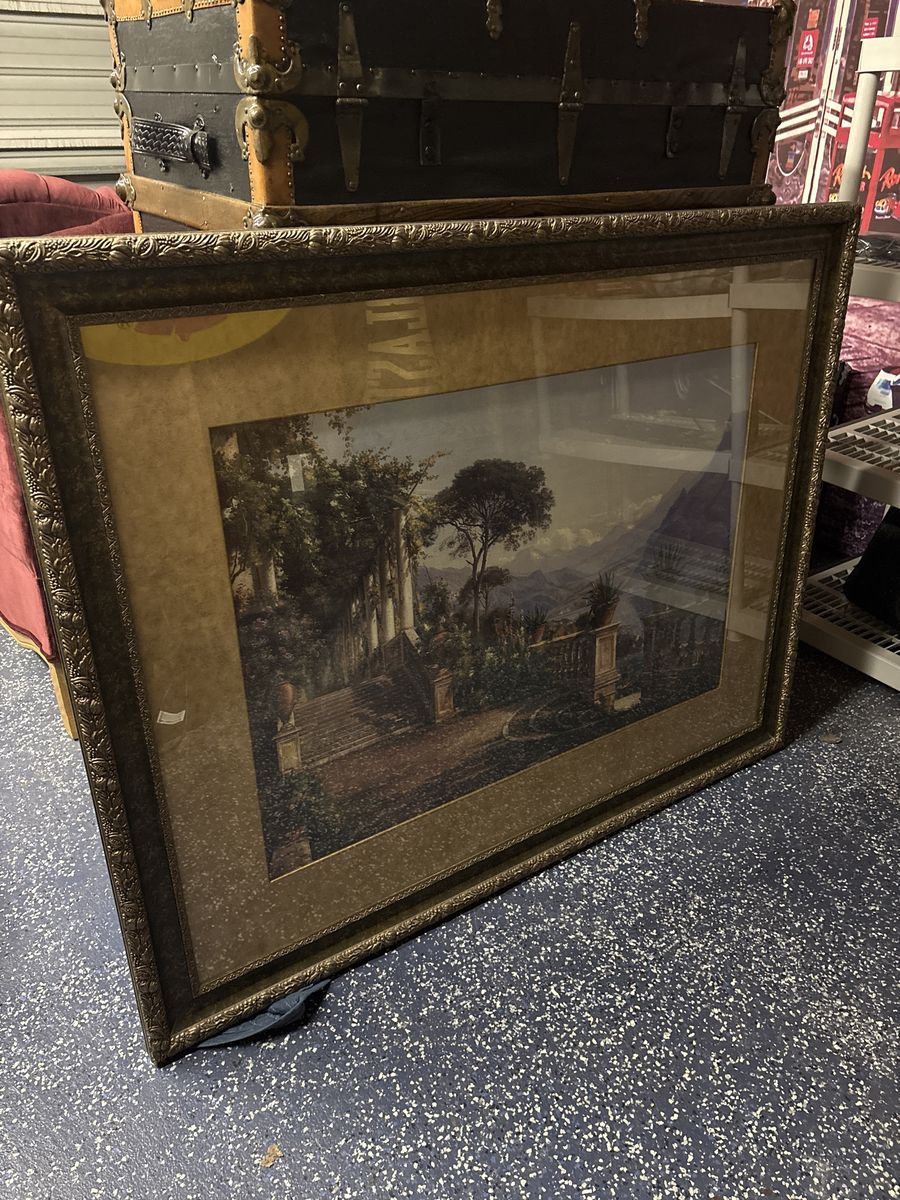 Beautiful Large Framed and Matted Picture