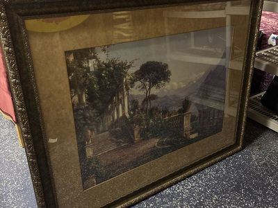 Beautiful Large Framed and Matted Picture