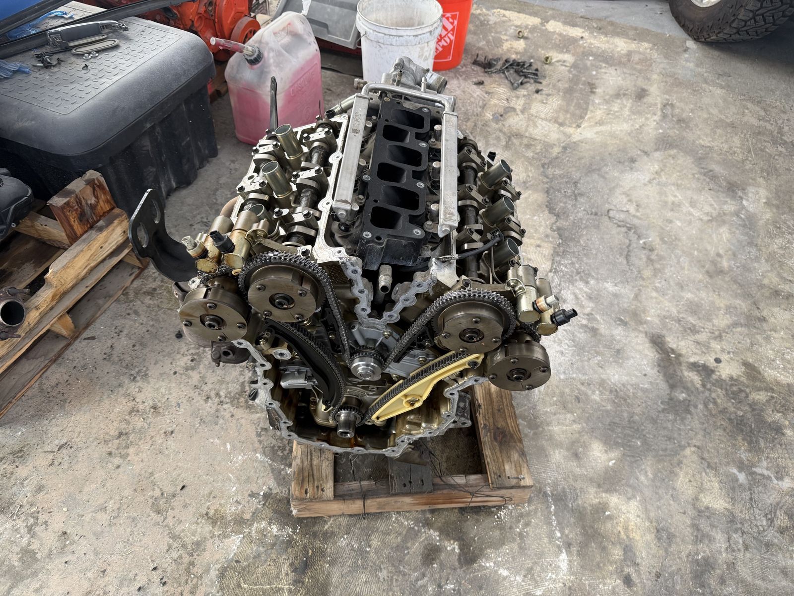 2014 FORD FLEX 3.5 V6 NON TURBO  NOT RUNNING ENGINE