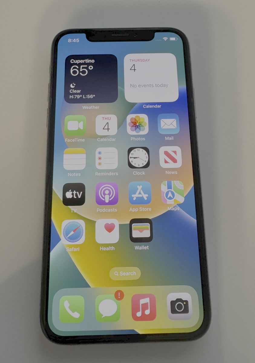 Used iPhone 10 in excellent condition