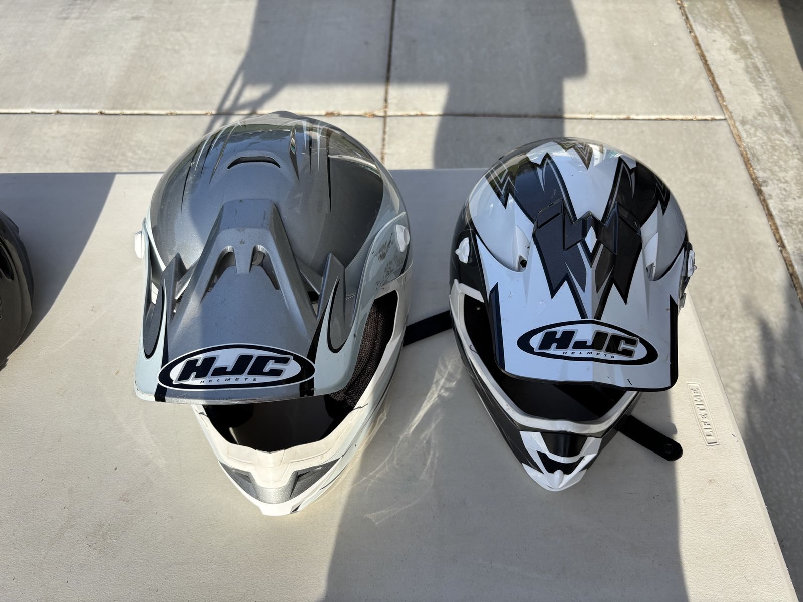HJC Moto X Helmets Medium & Large
