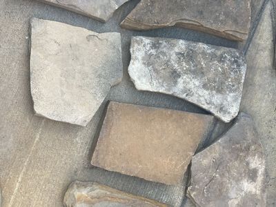 7 natural flagstone pavers