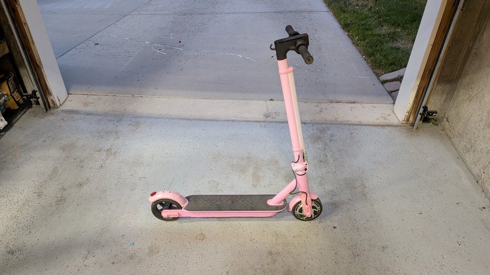 Pink Folding Electric Kick Scooter for Kids/Teens