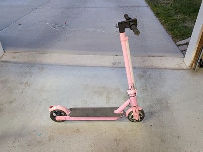 Pink Folding Electric Kick Scooter for Kids/Teens