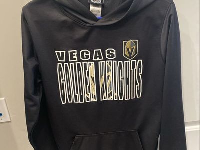 Boys -Official NHL Vegas Golden Knights Black Pullover Hoodie - XL 14/16 New