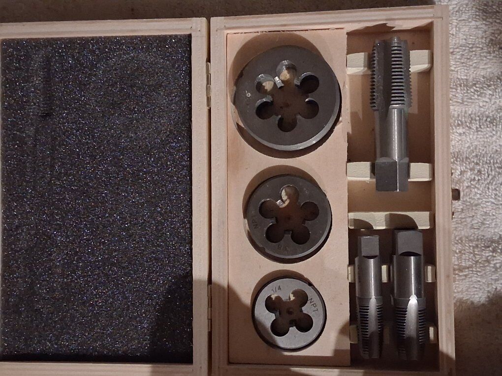 drill hog pipe tap and die