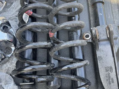 Shocks, springs, drop down bracket/drag link
