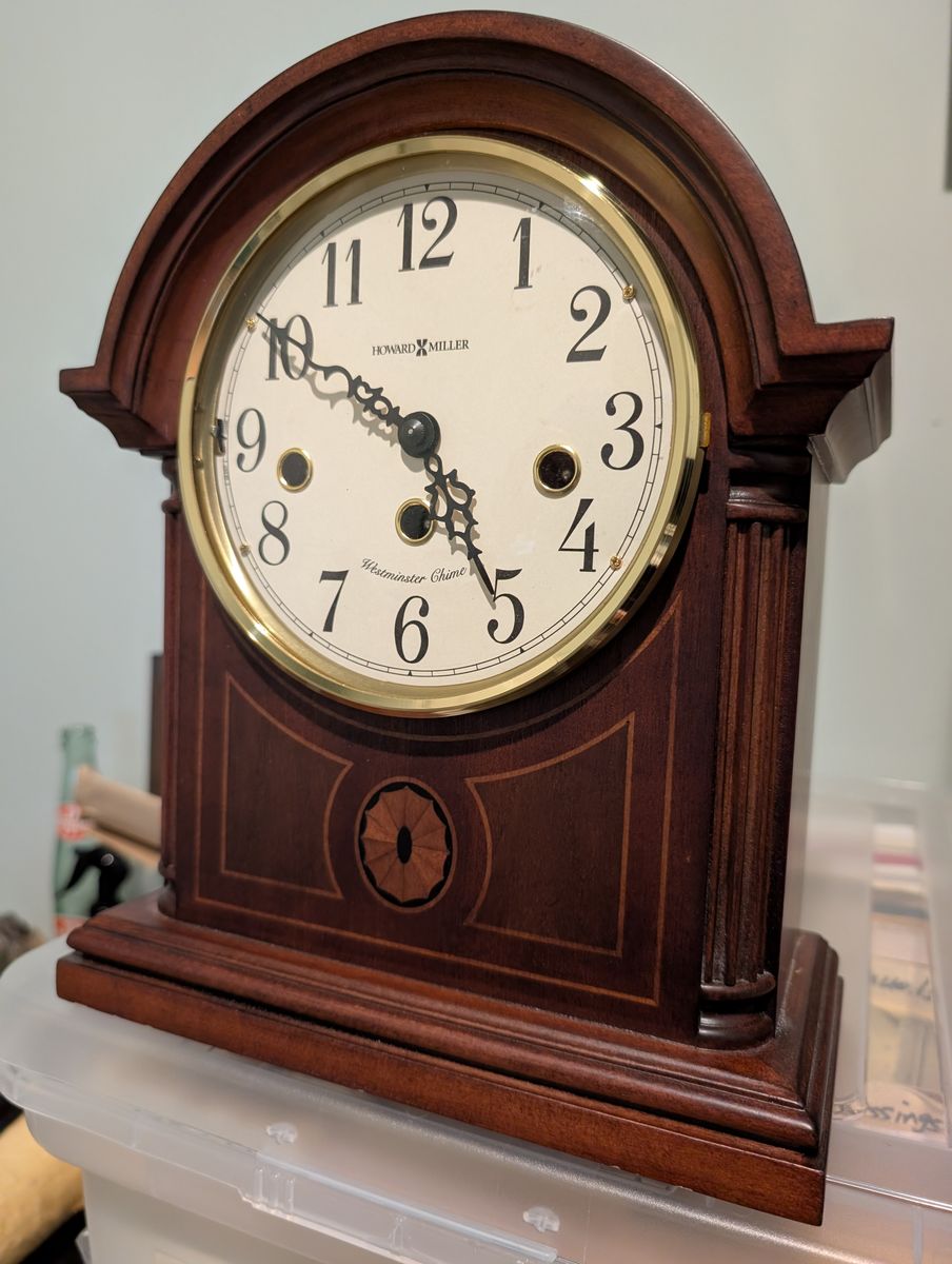 Howard Miller Barrister Mantel Clock – Model 613‑180