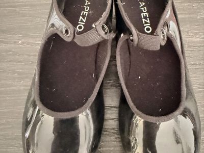 Capezio Black Patent Tap Shoes