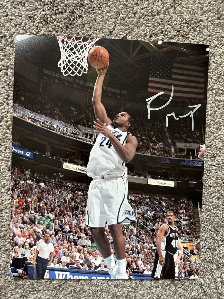 Paul Millsap Autograph Utah Jazz 8x10 Photo Auto